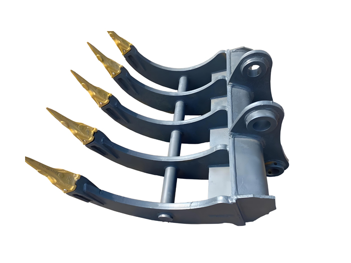 Excavator Root Rake