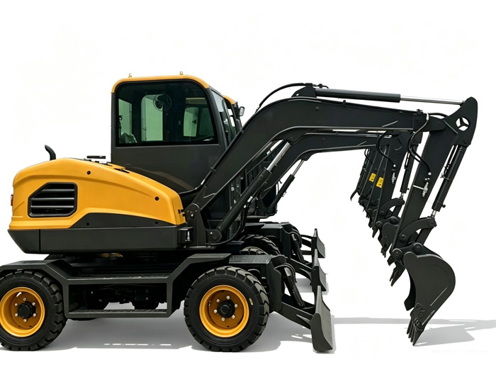 40 Wheel Excavator