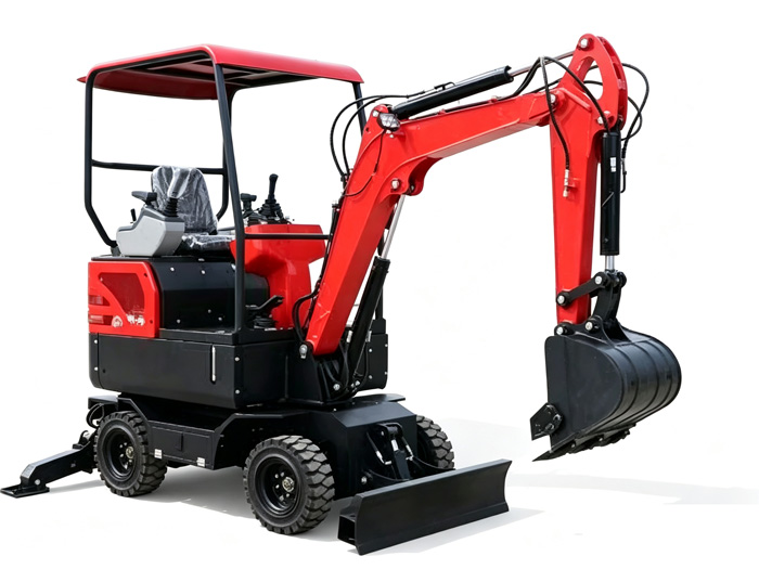 20 Wheel Excavator