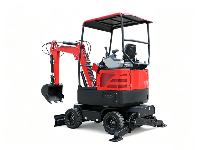 20 Wheel Excavator