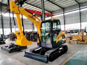 新型35型履带式挖掘机